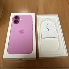 Apple iPhone 16 ピンクの空箱のみ