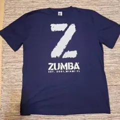ZUMBA ネイビー Tシャツ新品未使用