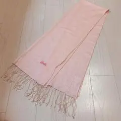カシミヤ バービー マフラー ストール ピンク ショール