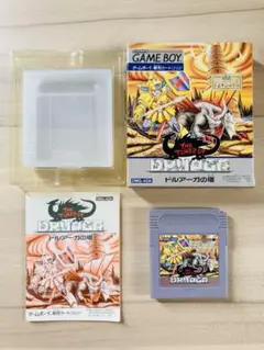 ゲームボーイ GB ドルアーガの塔 箱説付き 任天堂 銀箱 レア