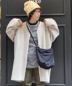 journal standard luxe ウール ボア コクーン コート