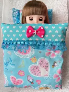 メルちゃん ソランちゃん ネネちゃん 布団 セット プリンセス ⑤ ブルー