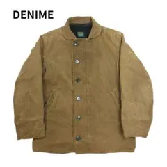 旧DENIME コーデュロイ デッキ ジャケット 裏ボア ブラウン M