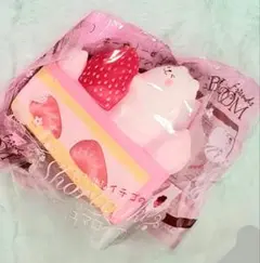 未開封☆おおきなイチゴのショートケーキ〈マシュマロベア〉 bloom スクイーズ