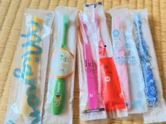 子供用キャラクター歯ブラシ6本セット