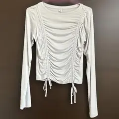 GU トップス　グレー