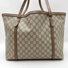 ✨大容量✨ GUCCI グッチ トートバッグ ハンドバッグ GG レザー