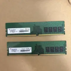 デスクトップ用メモリADATA 8GB2枚セットDDR4 2666MHz