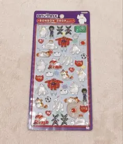 ボンボンドロップシール　ディズニー　ベイマックス