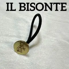 新品未使用 イルビゾンテ　コンチョ　ヘアゴム　ゴールド　IL BISONTE