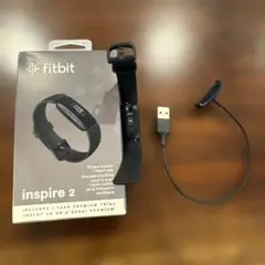 Fitbit Inspire2 フィットネストラッカー Black ブラック