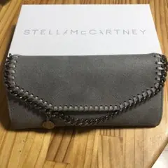 ステラマッカートニー 長財布 グレー