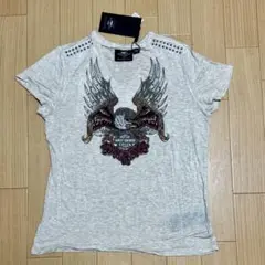 Harley-Davidson スタッズ付きTシャツ L タグ付
