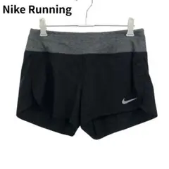 Nike ランニングショーツ ブラック/グレー　スポーツ　夏　2カラー　M