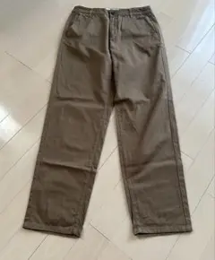 FRAMeWORK定番コットンチノパンツ ブラウン サイズ36