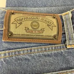【し70】90s イタリア製アルマーニジーンズサイズ31 ストレートシルエット