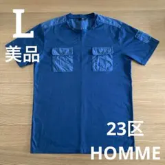 美品 23区HOMME メンズ半袖Ｔシャツ サイズ48(Ｌ)