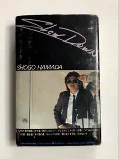 帯つき・激レア【美品MD】浜田省吾 / SLOW DOWN　SRYL-7227 帯つき・激レア【美品MD】浜田省吾 / SLOW DOWN SRYL-7227 - 邦楽