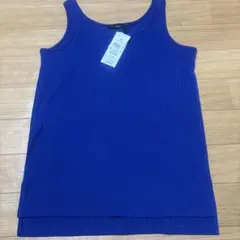 ZAMPA ブルータンクトップ Mサイズ 新品。