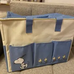 新品　スヌーピー バイカラー マルチバッグ