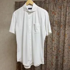 BRICK HOUSE ホワイト 半袖シャツ LL