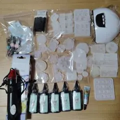 レジン用品セット シリコン型・ツール・接着剤　まさるの涙