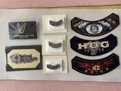 H.O.G. ワッペン3枚　ピン3点　シール1枚　セット　新品未使用品　②