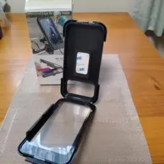 バイク自転車用防水ケース 360度回転 スマホスタンド