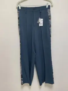 89 新品未使用タグ付き　柄入りパンツ　ジュンレッド　Sサイズ
