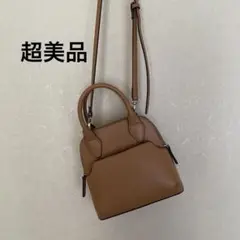 超美品❣️ブラウン 2way ショルダーバッグ ハンドバッグ
