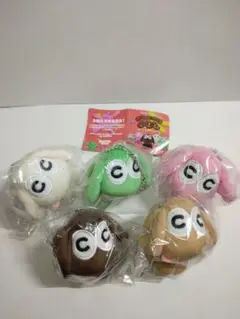 チョコノコグー ぬいぐるみマスコット 5種 コンプリート