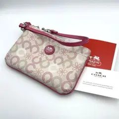 【美品】コーチ　coach ポーチ　リストレット