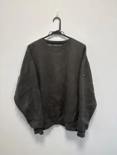 日本製 EDWIN グレー XL スウェット サンフェード