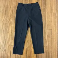 ユニクロ　スマートアンクルパンツ　ネイビー　Lサイズ