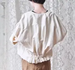 cardo fabrica 綿麻ライトオンスデニム オーバーサイズブルゾン
