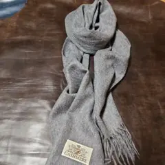 ホワイトカシミヤマフラー