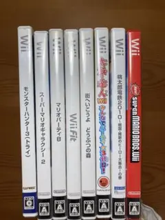 Wii ソフト まとめ売り ジャンク品 動作未確認