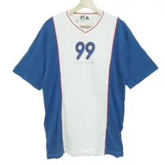 FILA*タグ付未使用 半袖カットソー トップス Tシャツ 白 XL メンズ