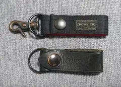 ポーター キーホルダー&革キーホルダー ２個セット