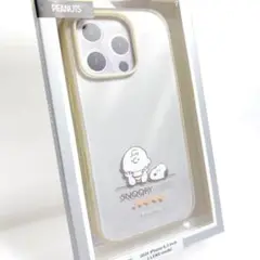 [新品] チャーリーブラウン iPhone16Pro クリアケース スヌーピー