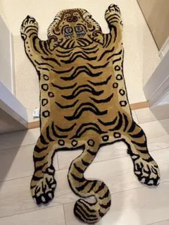 訳あり 使用感あり TIBETAN TIGER RUG M チベタン タイガー