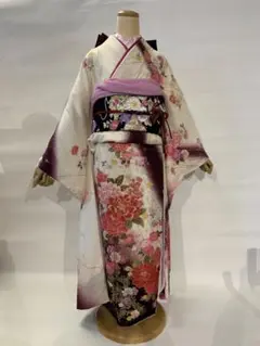 振袖 長襦袢 袋帯 帯締 帯揚 重衿