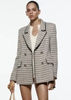 新品未使用、ZARAジャケット、sizeM