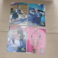 久光スプリングスカード2022-23 井上美咲　4枚