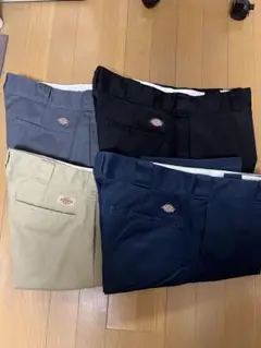 dickies874 38×32 ベージュ　ブラック　ダークネイビー　チャコール