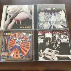 洋楽 セット - Aerosmith, Radiohead, Bon Jovi