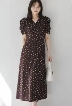 新品♡SNIDEL ハート柄ワンピース