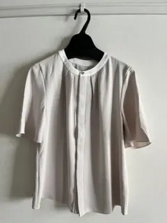 薄いピンク 半袖シャツ 新品タグ付き