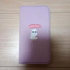 iPhone12/12pro 手帳型ケースカバー ピンクパープル
