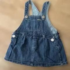 Zara デニムジャンバースカート 9/12 months